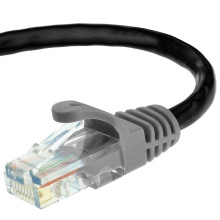 Cat5e UTP RJ45 Ethernet Patchkabel Kabel 15 Füße Schwarz